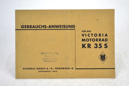 Gebrauchsanweisung victoria - victoria, kr