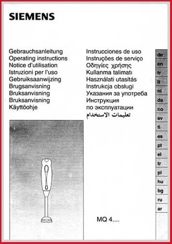 Siemens gebrauchsanweisung - -,