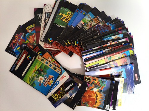 Snes anleitungen - -,