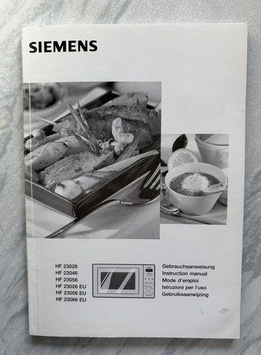 Gebrauchsanweisung siemens - gebrauchsanweisung, hf